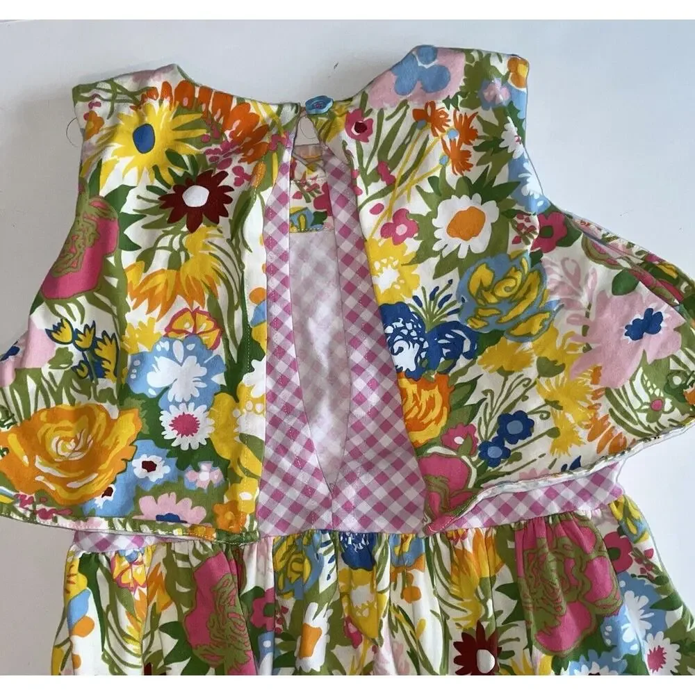 Matilda Jane‎ Dress Girls Sz 12 Brilliant Day Far Out Cotton Floral Party Church